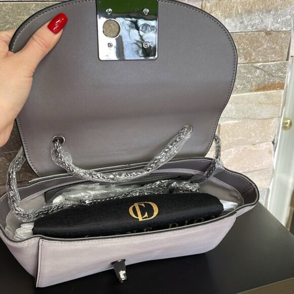 Celine Dion Collection Suede Baroque Clutch - Picture 6 of 9